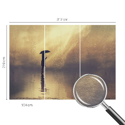 Wand-Fototapete mit einer mysteriösen Szene