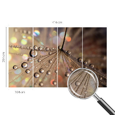 Motivtapete Perlentropfen