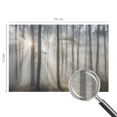 Wandtapete mit Motiv ‚Ätherischer Wald‘