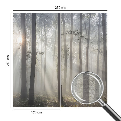 Wandtapete mit Motiv ‚Ätherischer Wald‘