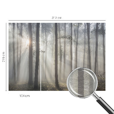 Wandtapete mit Motiv ‚Ätherischer Wald‘