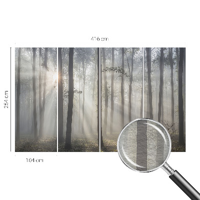 Wandtapete mit Motiv ‚Ätherischer Wald‘