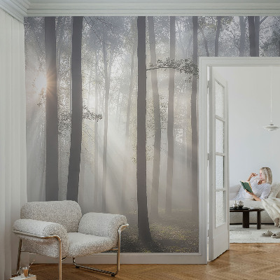 Wandtapete mit Motiv ‚Ätherischer Wald‘