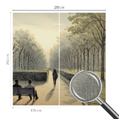 Vlies-Fototapete mit dem Motiv „Parkfrieden“