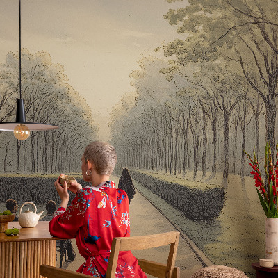 Vlies-Fototapete Parkfrieden