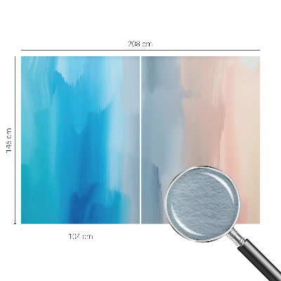 Fototapete fürs Schlafzimmer Farbenfrohe Abstraktion