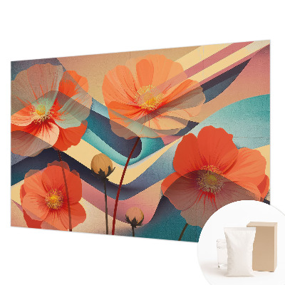 Vlies-Fototapete nach Maß mit dem Motiv „Blumen der Sinne”