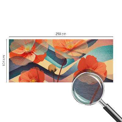 Vlies-Fototapete nach Maß mit dem Motiv „Blumen der Sinne”