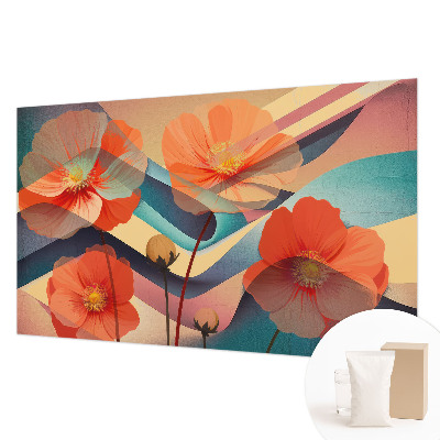 Vlies-Fototapete nach Maß mit dem Motiv „Blumen der Sinne”