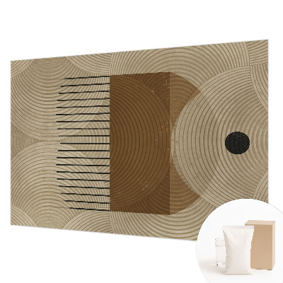 Vliestapete fürs Wohnzimmer Geometrie der Harmonie