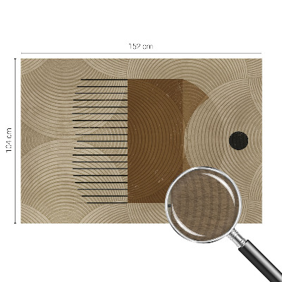 Vliestapete fürs Wohnzimmer Geometrie der Harmonie