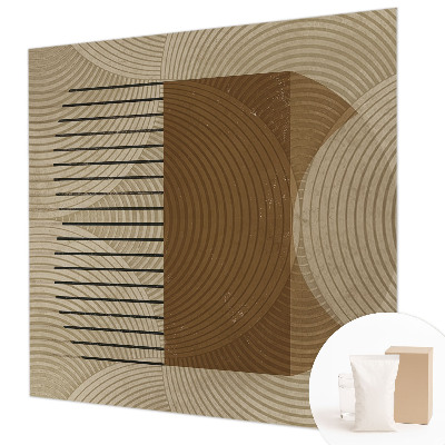 Vliestapete fürs Wohnzimmer Geometrie der Harmonie