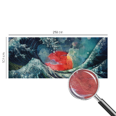 Bedruckte Vlies-Fototapete mit Motiv „Ozeanischer Osten“