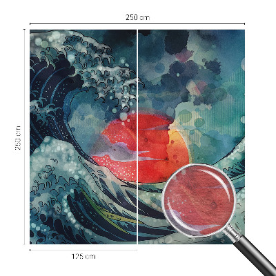 Bedruckte Vlies-Fototapete mit Motiv „Ozeanischer Osten“
