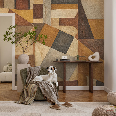 Motivtapete mit geometrischem abstraktem Motiv
