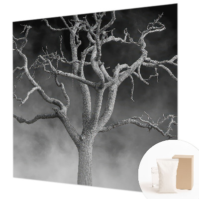 Moderne Vlies-Fototapete mit Motiv 'Nebelbaum'