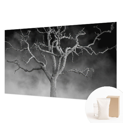 Moderne Vlies-Fototapete mit Motiv 'Nebelbaum'
