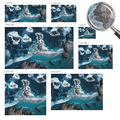 Fototapete fürs Wohnzimmer Meereswellen