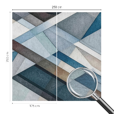 Vlies-Fototapete mit abstraktem, geometrischem Motiv
