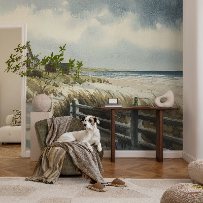 Wandtapete mit Motiv von Stranddünen