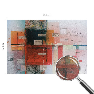 Fototapete fürs Schlafzimmer Abstrakte Komposition