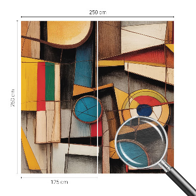 Fototapete aus Vlies mit geometrischem Muster