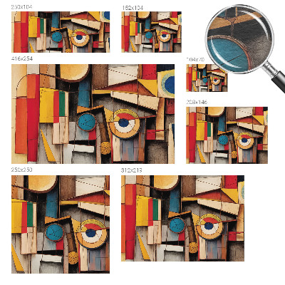 Fototapete aus Vlies Geometrische Muster