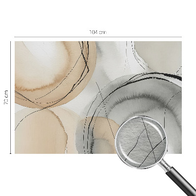 Motivtapete aus Vlies Geometrische Harmonie