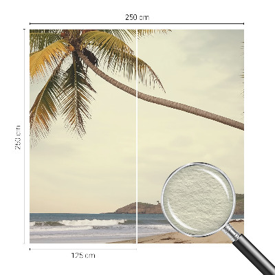 Vlies-Fototapete fürs Wohnzimmer mit einem Motiv einer tropischen Landschaft