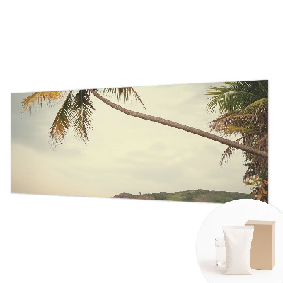 Vlies-Fototapete fürs Wohnzimmer mit einem Motiv einer tropischen Landschaft