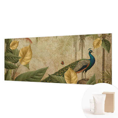 Vlies-Fototapete fürs Schlafzimmer mit Motiv eines exotischen Vogels