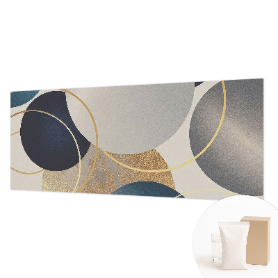 Vliestapete fürs Wohnzimmer Kreative Kreise