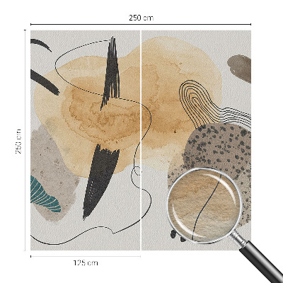 Moderne Vlies-Fototapete Abstrakte Komposition