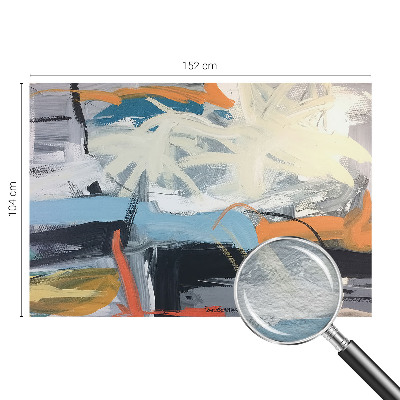 Motivtapete Farbenfrohe Abstraktion