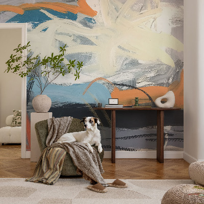 Motivtapete Farbenfrohe Abstraktion