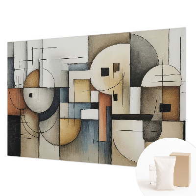 Bildtapete mit geometrischem Muster „Harmonie“