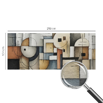 Bildtapete mit geometrischem Muster „Harmonie“
