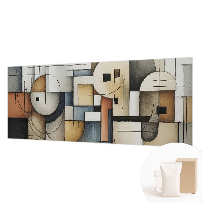 Bildtapete mit geometrischem Muster „Harmonie“