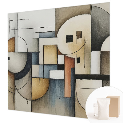 Bildtapete mit geometrischem Muster „Harmonie“