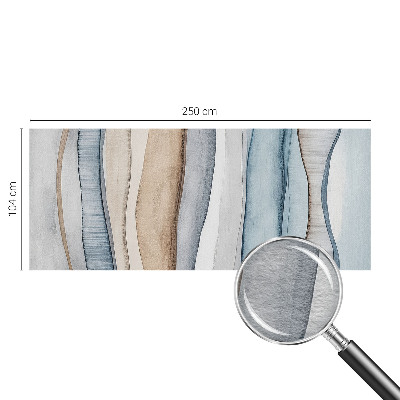 Vlies-Fototapete fürs Schlafzimmer mit abstrakten Streifen als Motiv