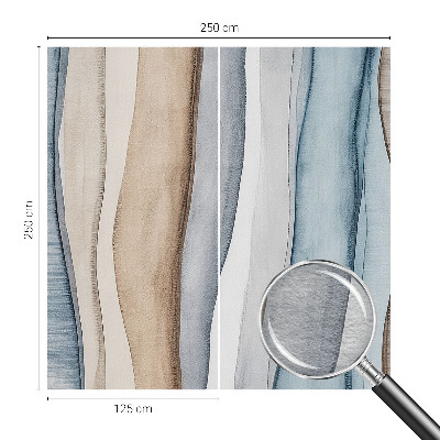 Vlies-Fototapete fürs Schlafzimmer Abstrakte Streifen