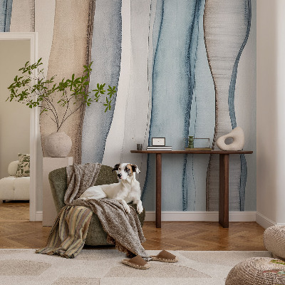 Vlies-Fototapete fürs Schlafzimmer Abstrakte Streifen