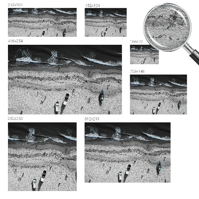 Fototapete nach Maß mit Motiv 'Strandruhe' als individuell angepasste Wandbekleidung