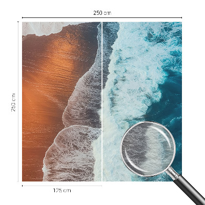 Dekorative Wand-Fototapete mit dem Motiv „Marine Symbiose“