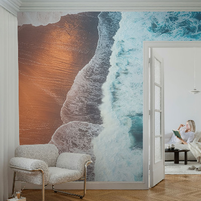 Dekorative Wand-Fototapete mit dem Motiv „Marine Symbiose“