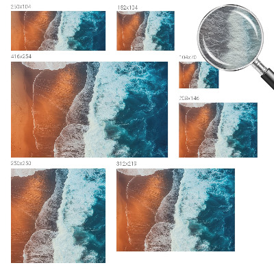 Dekorative Wand-Fototapete mit dem Motiv „Marine Symbiose“