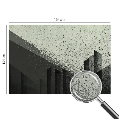 Wandtapete Stadtgeometrie