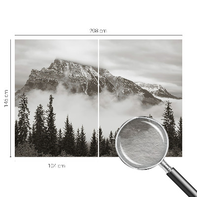 Vlies-Fototapete mit einer Berglandschaft als Motiv