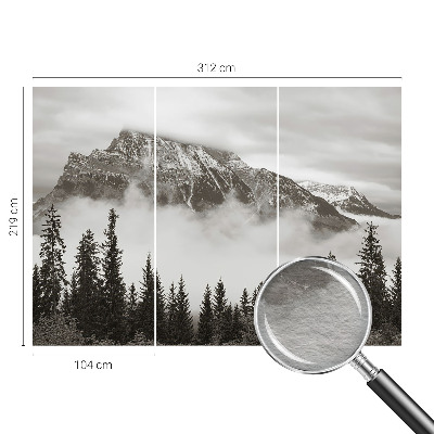 Vlies-Fototapete mit einer Berglandschaft als Motiv