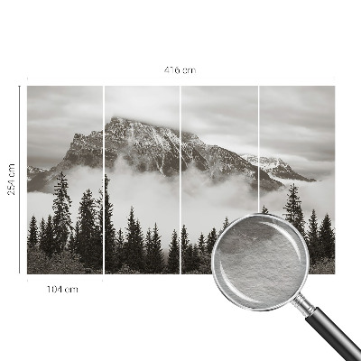 Vlies-Fototapete mit einer Berglandschaft als Motiv